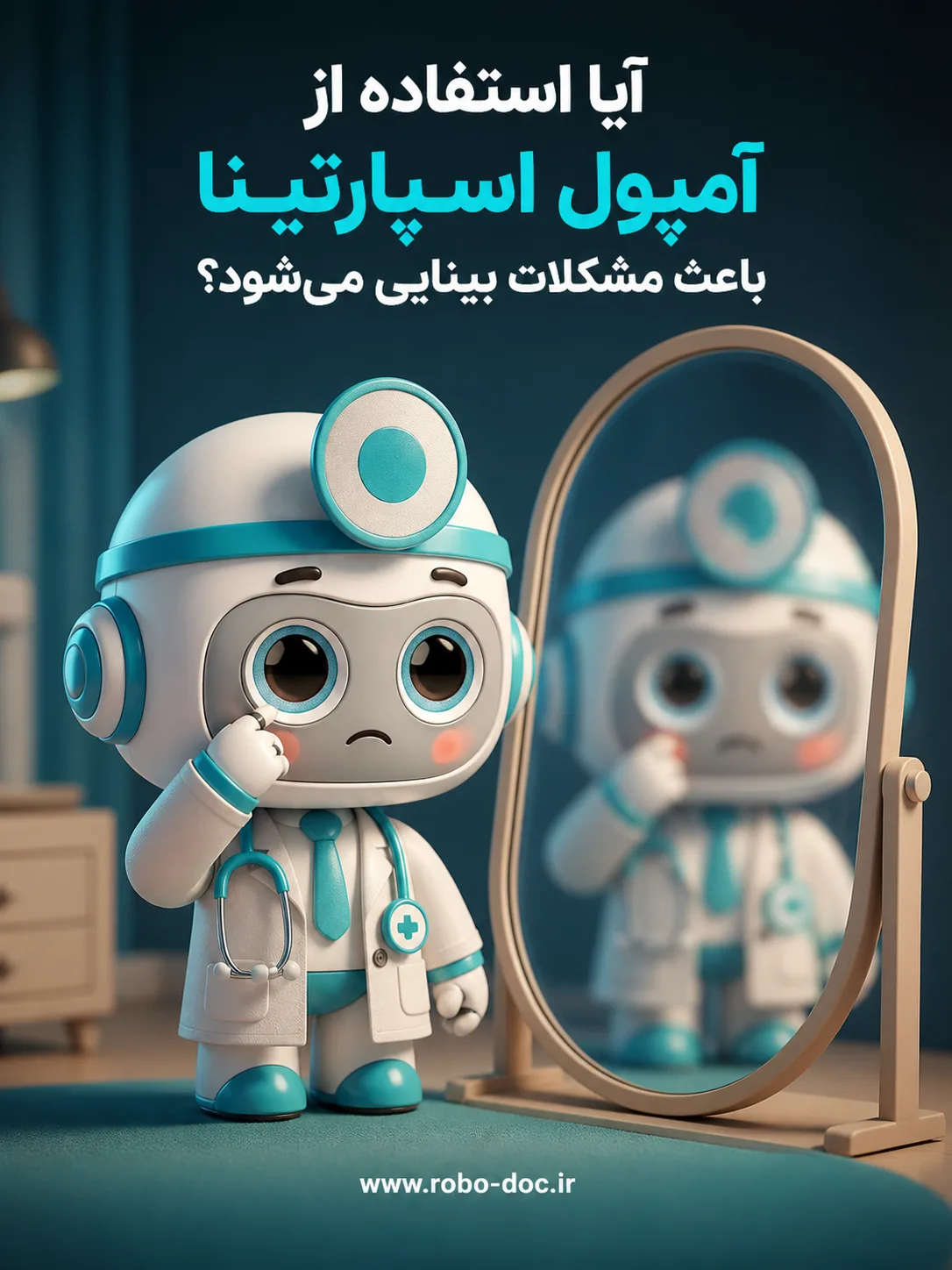 آیا استفاده از آمپول اسپارتینا باعث مشکلات بینایی می‌شود؟ - روبوداک
